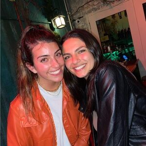 ASOS Vibrant Orange Leather Jacket